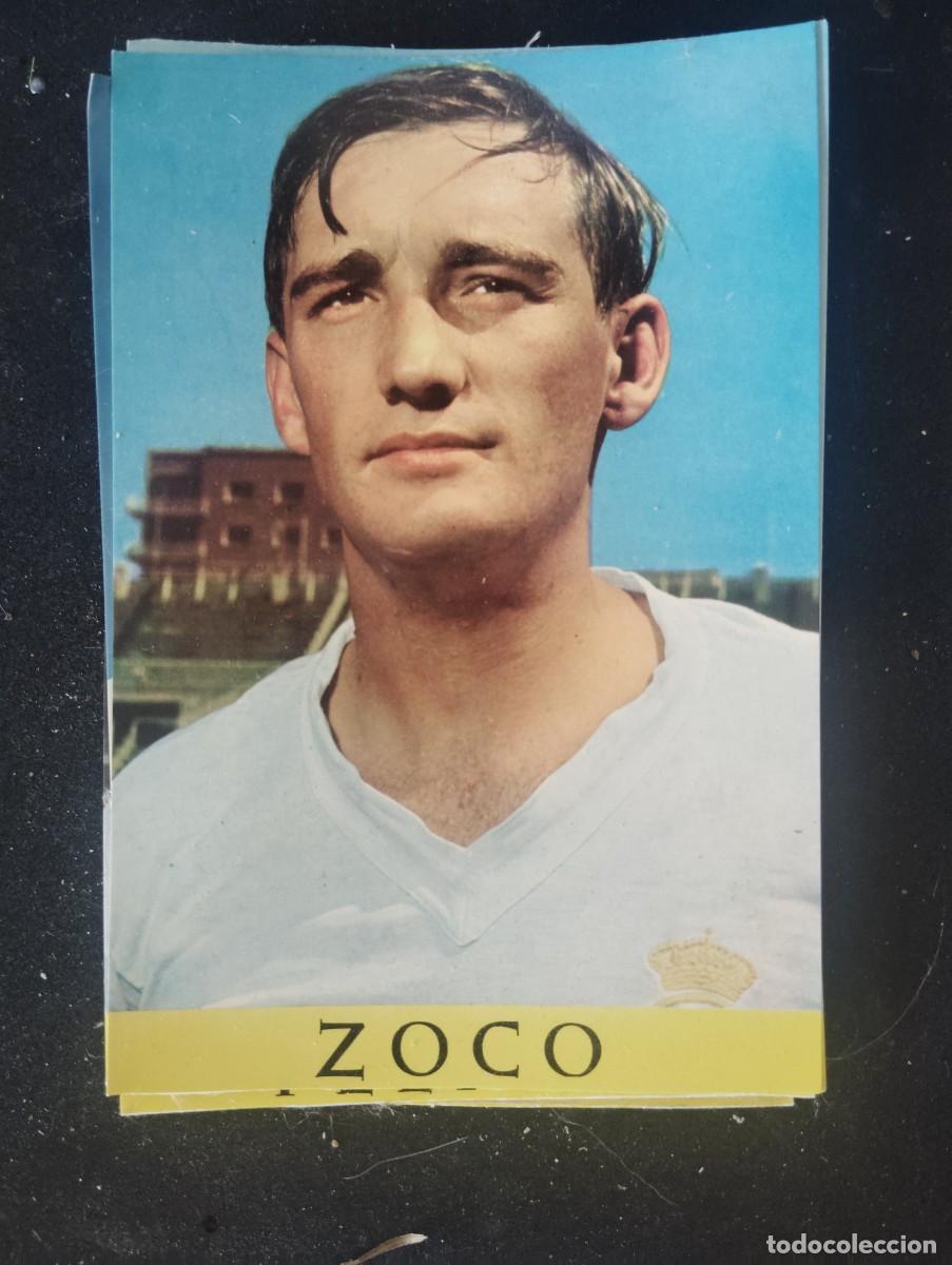 Coleccionismo deportivo: ZOCO. JUGADOR DEL REAL MADRID