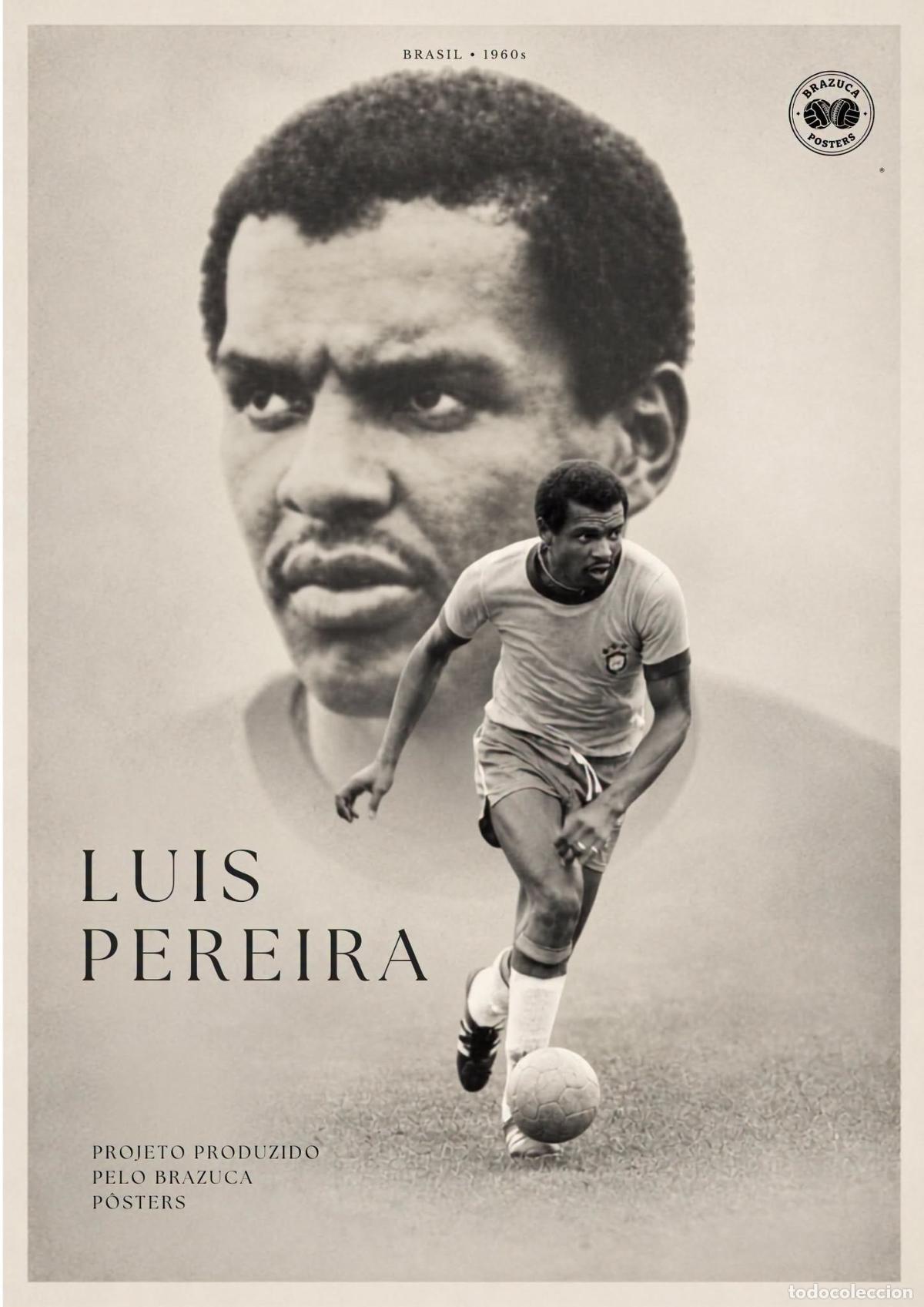 Coleccionismo deportivo: POSTAL LUIS PEREIRA BRASIL (REVERSO EN BLANCO)