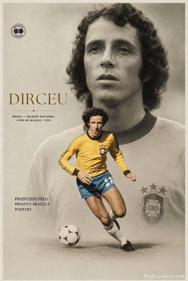 Coleccionismo deportivo: POSTAL DIRCEU GUIMARAES BRASIL (REVERSO EN BLANCO)