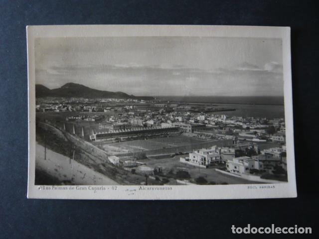 Sammelleidenschaft Sport: LAS PALMAS DE GRAN CANARIA ALCARAVANERAS CAMPO DE FUTBOL ESTADIO POSTAL