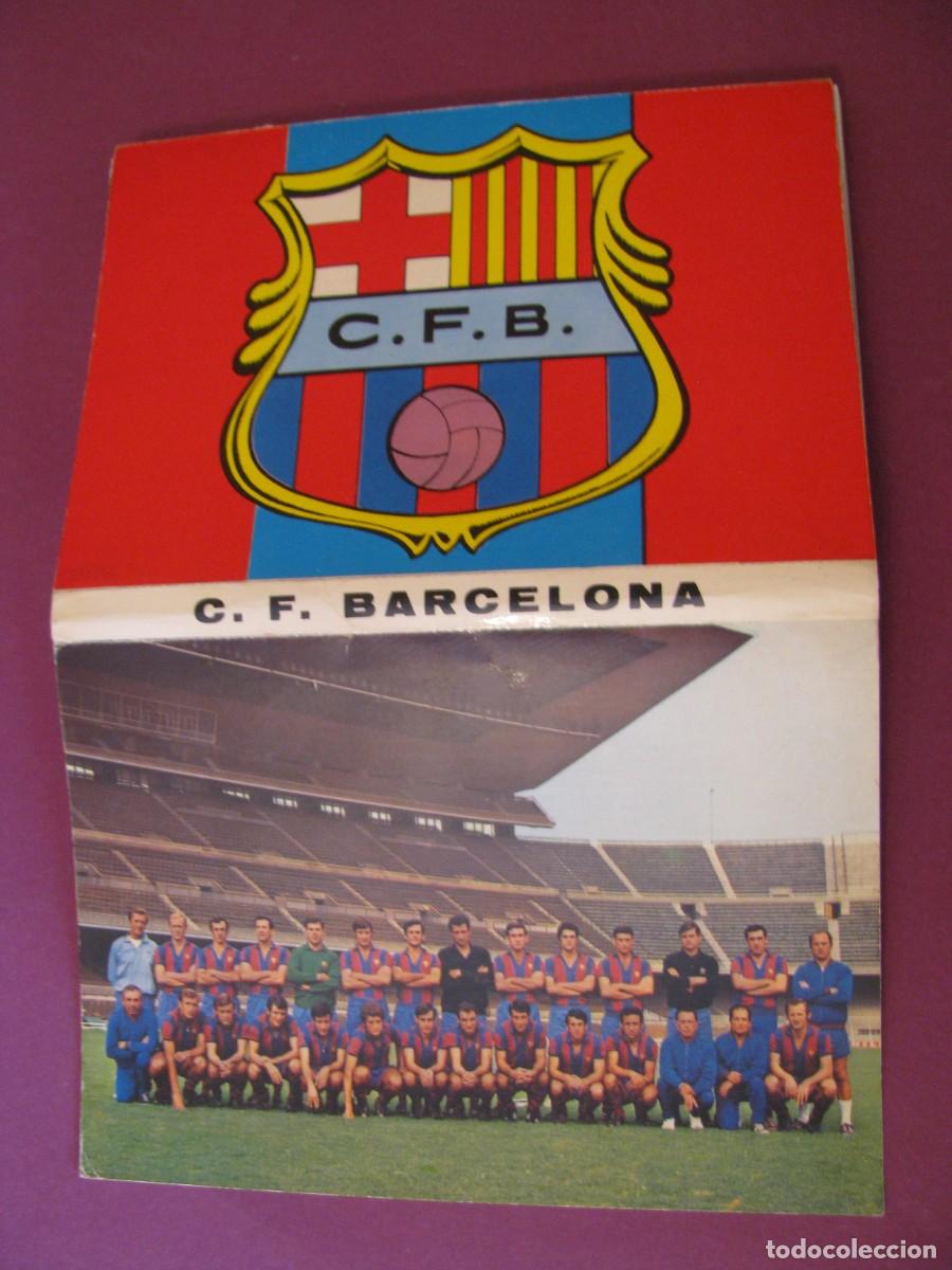 Coleccionismo deportivo: TIRA DE 13 POSTALES DE F. C. BARCELONA PLANTILLA 1970/71. BERGAS