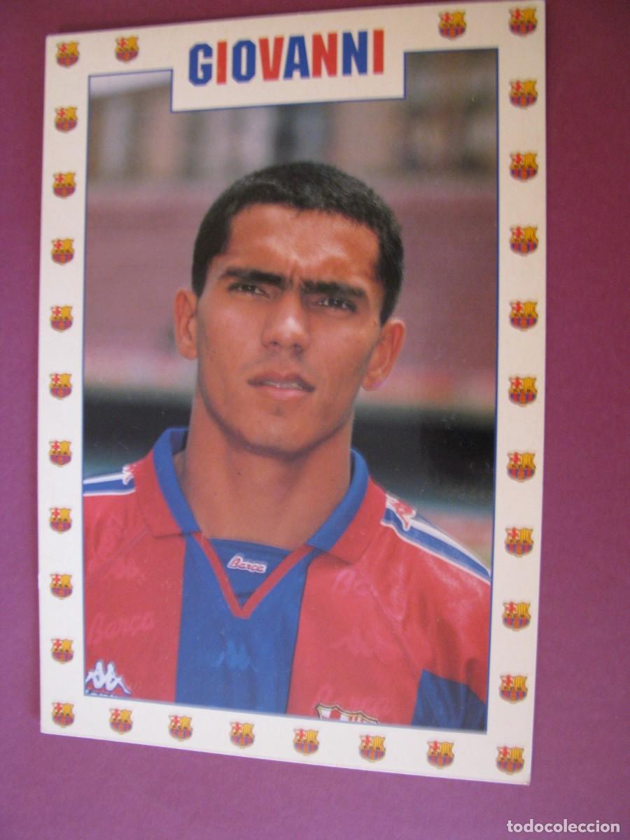 Coleccionismo deportivo: POSTAL DE F. C. BARCELONA. 1996. GIOVANNI