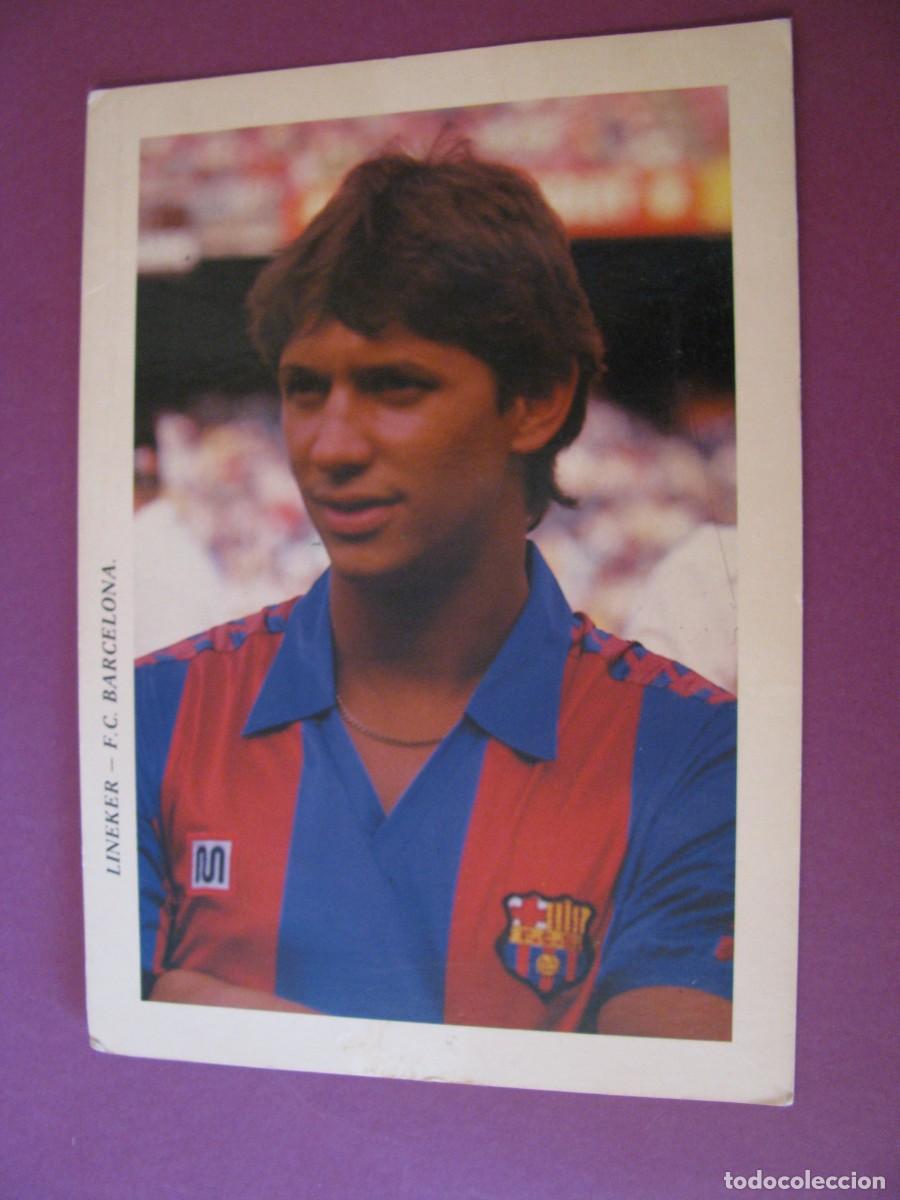 Coleccionismo deportivo: POSTAL DE F. C. BARCELONA. 1992. JUGADOR LINEKER