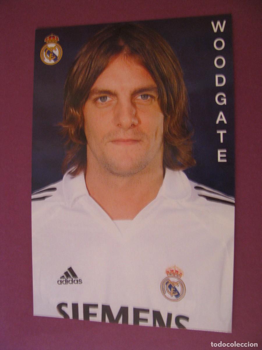 Coleccionismo deportivo: POSTAL DE REAL MADRID. 2005/06. WOODGATE