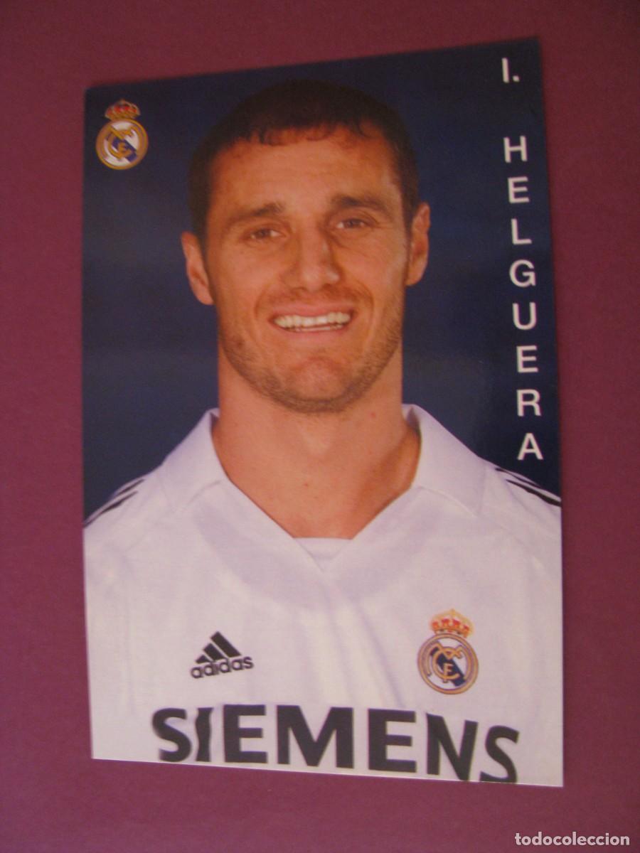 Coleccionismo deportivo: POSTAL DE REAL MADRID. 2005/06. I. HELGUERA