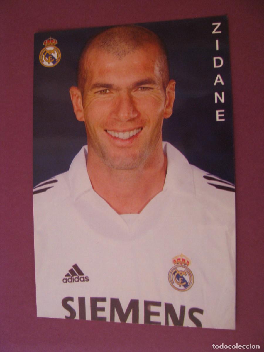 Coleccionismo deportivo: POSTAL DE REAL MADRID. 2005/06. ZIDANE