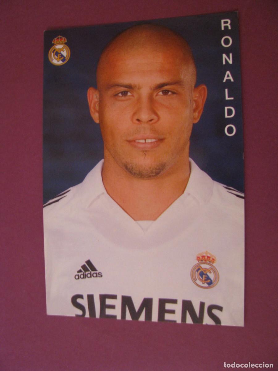 Coleccionismo deportivo: POSTAL DE REAL MADRID. 2005/06. RONALDO