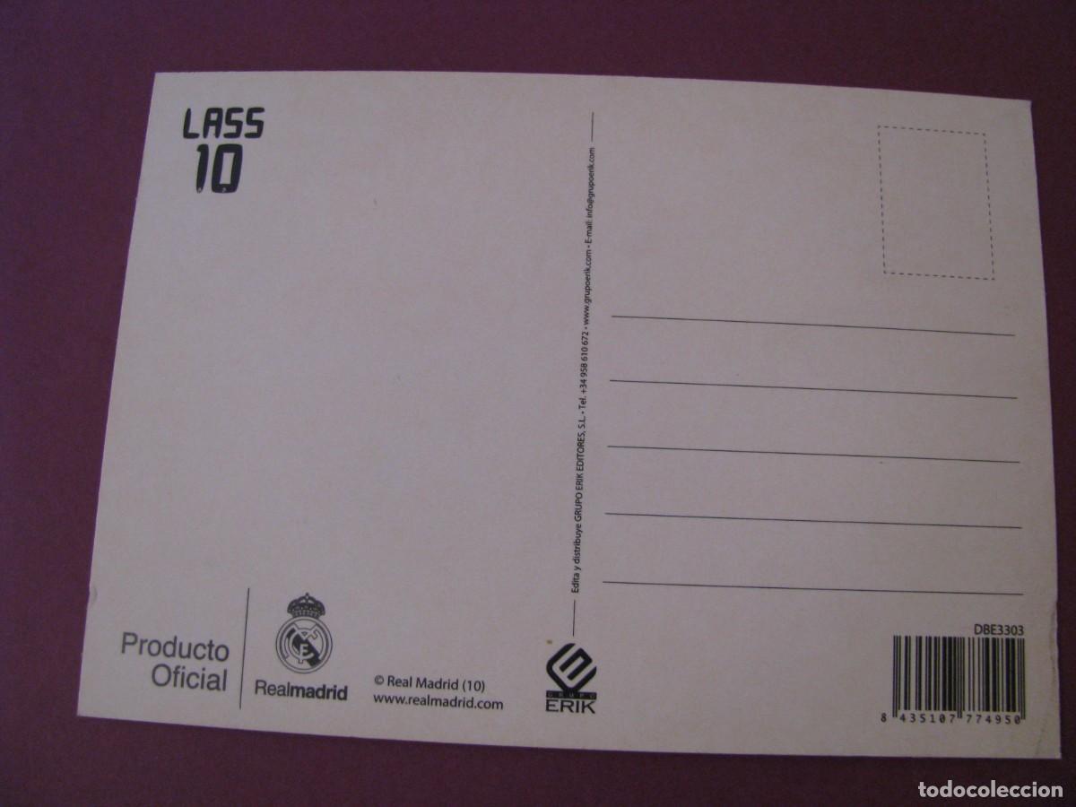 Coleccionismo deportivo: POSTAL DE REAL MADRID. 2010/11. LASS - Foto 2