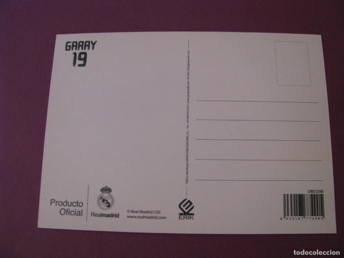 Coleccionismo deportivo: POSTAL DE REAL MADRID. 2010/11. GARAY - Foto 2