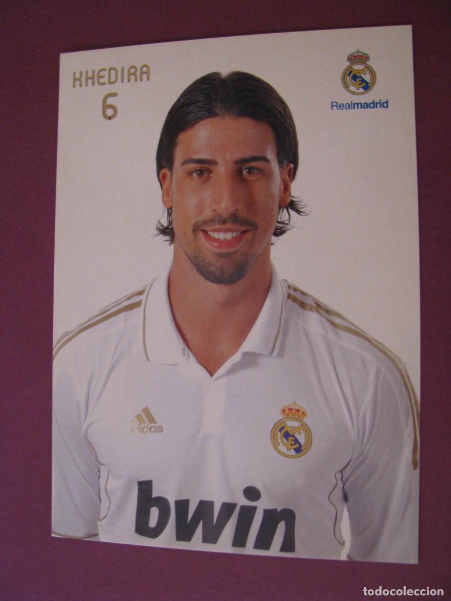 Coleccionismo deportivo: POSTAL DE REAL MADRID. 2011/12. KHEDIRA