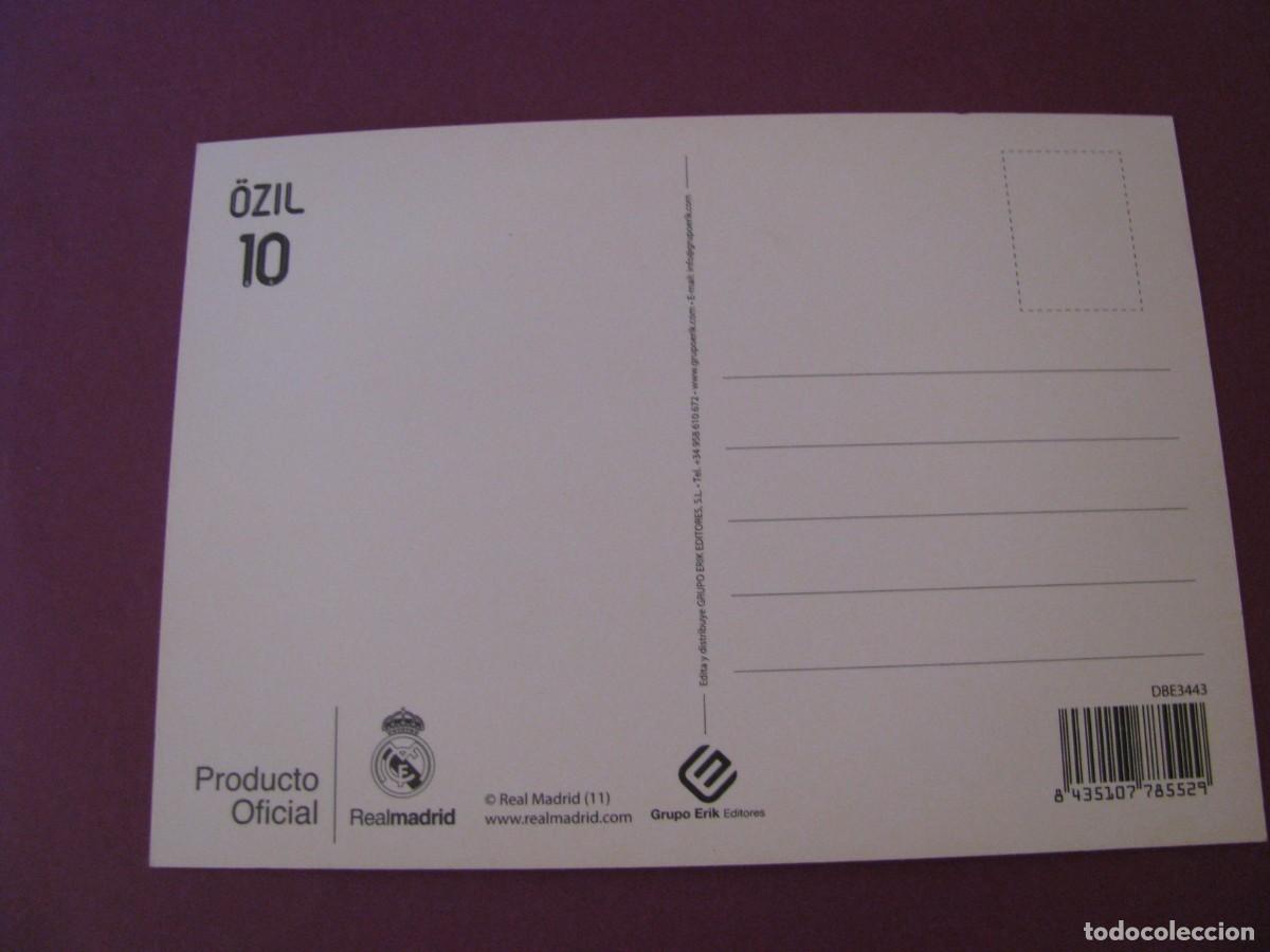 Coleccionismo deportivo: POSTAL DE REAL MADRID. 2011/12. &Ouml;ZIL - Foto 2