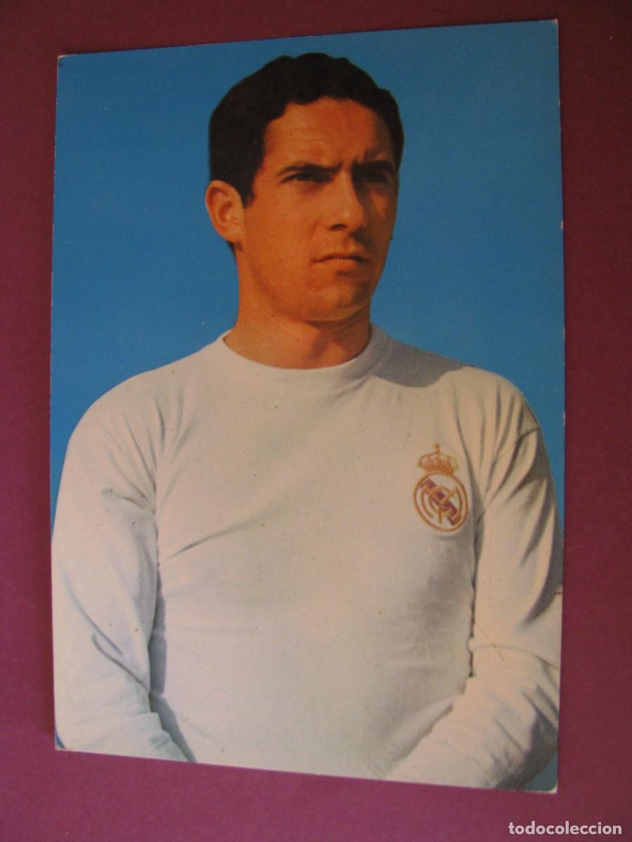 Coleccionismo deportivo: POSTAL DE REAL MADRID. BERGAS. JUGADOR DE DIEGO