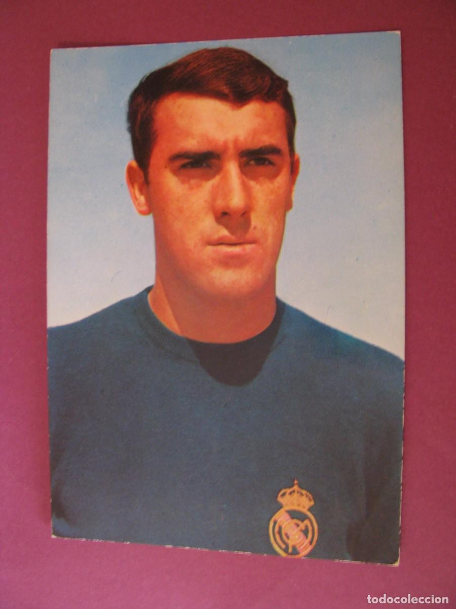 Coleccionismo deportivo: POSTAL DE REAL MADRID. BERGAS. JUGADOR JUNQUERA