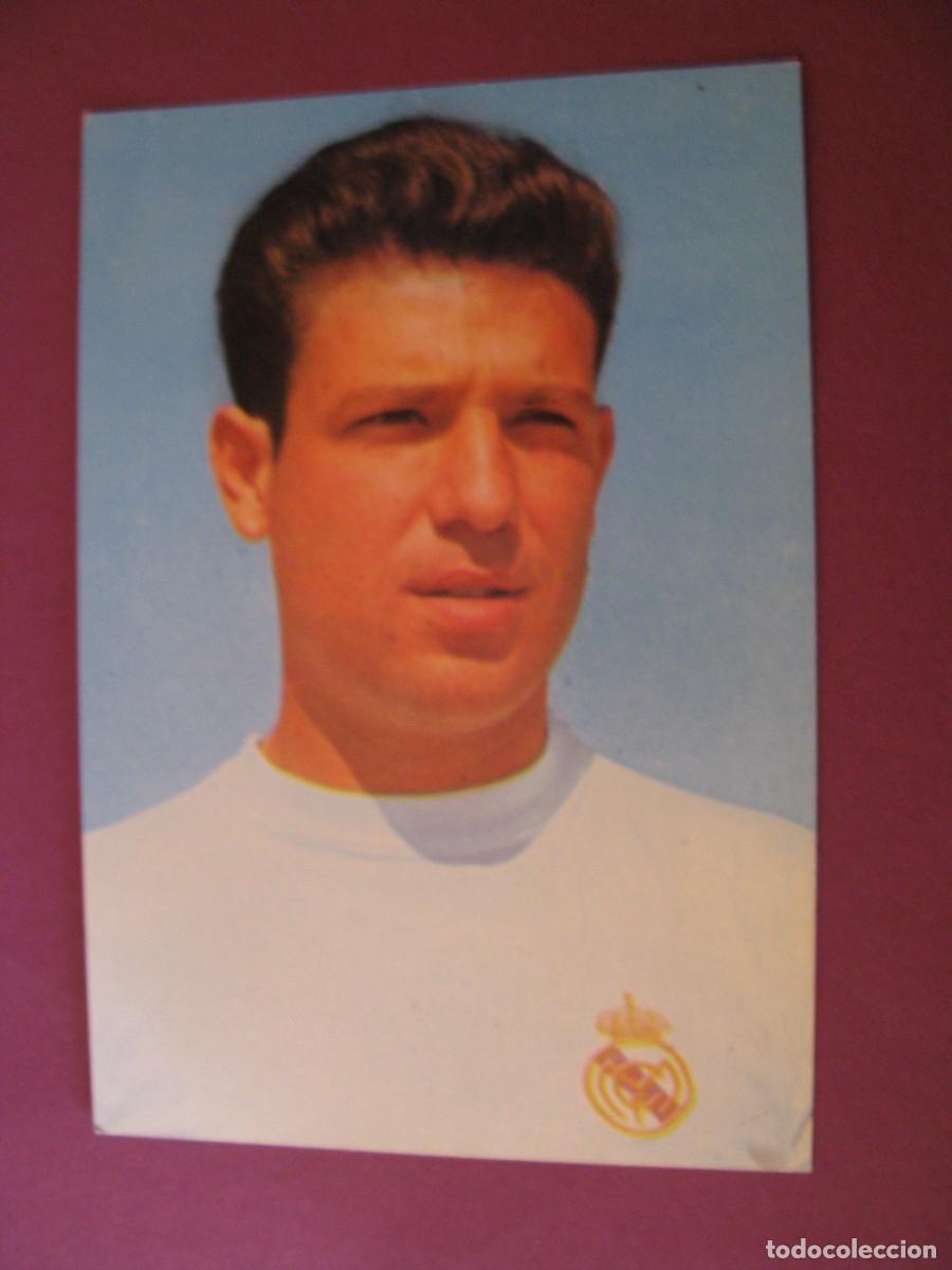 Coleccionismo deportivo: POSTAL DE REAL MADRID. BERGAS. GROSSO - Foto 1