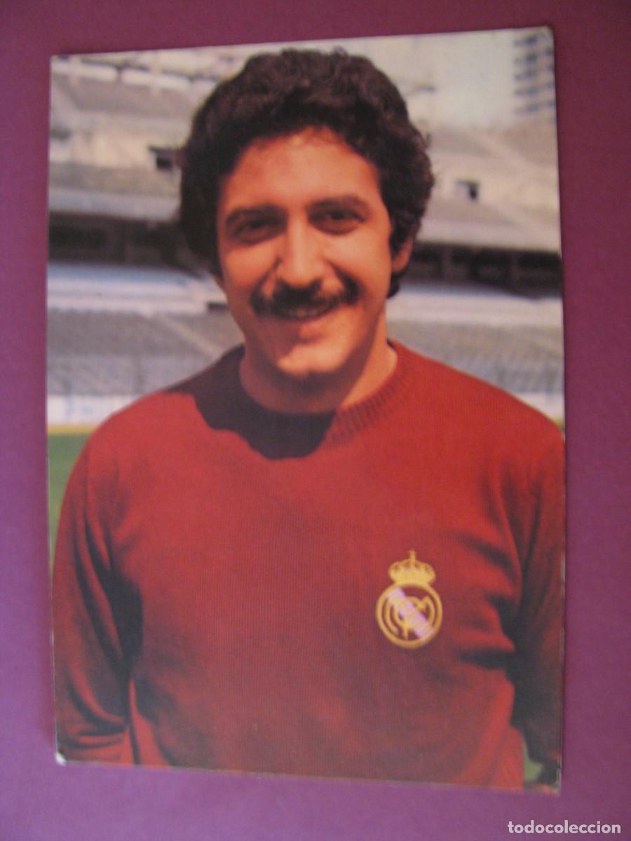 Coleccionismo deportivo: POSTAL DE REAL MADRID. BERGAS. MARIANO GARCIA REMON. ESCRITA