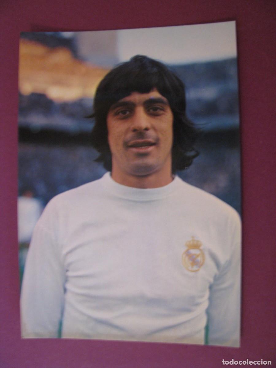 Coleccionismo deportivo: POSTAL DE REAL MADRID. BERGAS CARLOS - ALFREDO GUERINI LACASIA