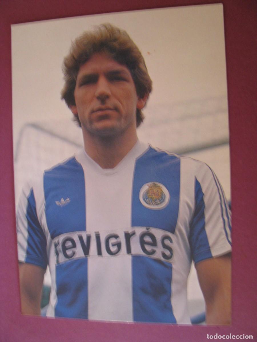 Coleccionismo deportivo: POSTAL DE FUTBOL. EQUIPO F. C. PORTO. 1986-87. PUBL. REVIGRES. JUGADOR EURICO