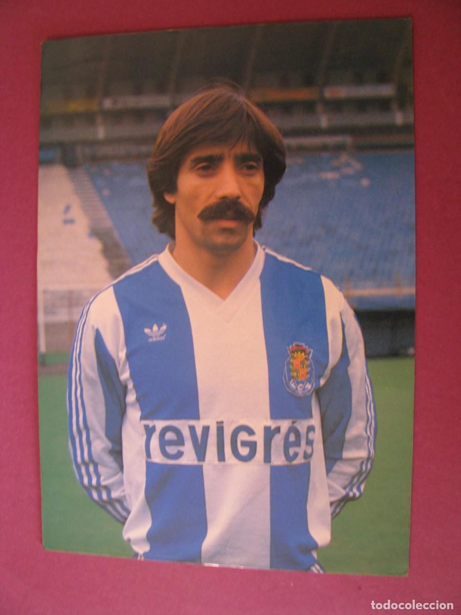 Coleccionismo deportivo: POSTAL DE FUTBOL. EQUIPO F. C. PORTO. 1986-87. PUBL. REVIGRES. JUGADOR FRASCO