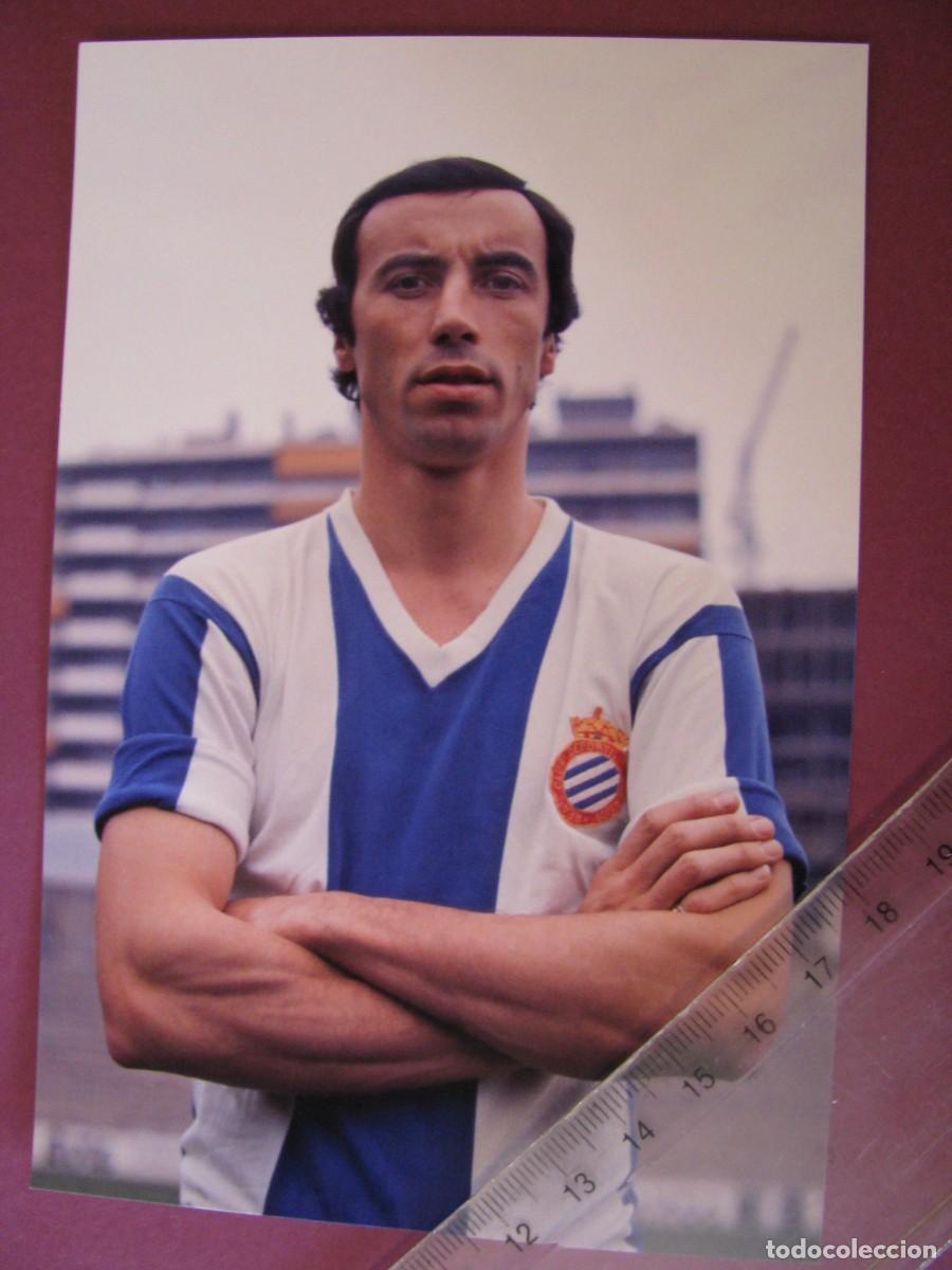 Coleccionismo deportivo: FOTO DEL JUGADOR DE FUTBOL. 15X10 CM. R.C.D. ESPA&Ntilde;OL, ROBERTO MARTINEZ