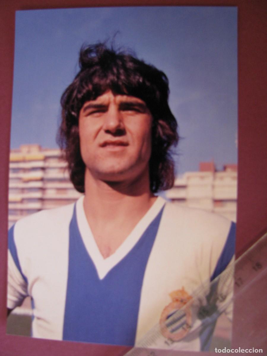 Coleccionismo deportivo: FOTO DEL JUGADOR DE FUTBOL. 15X10 CM. R.C.D. ESPA&Ntilde;OL, CANITO