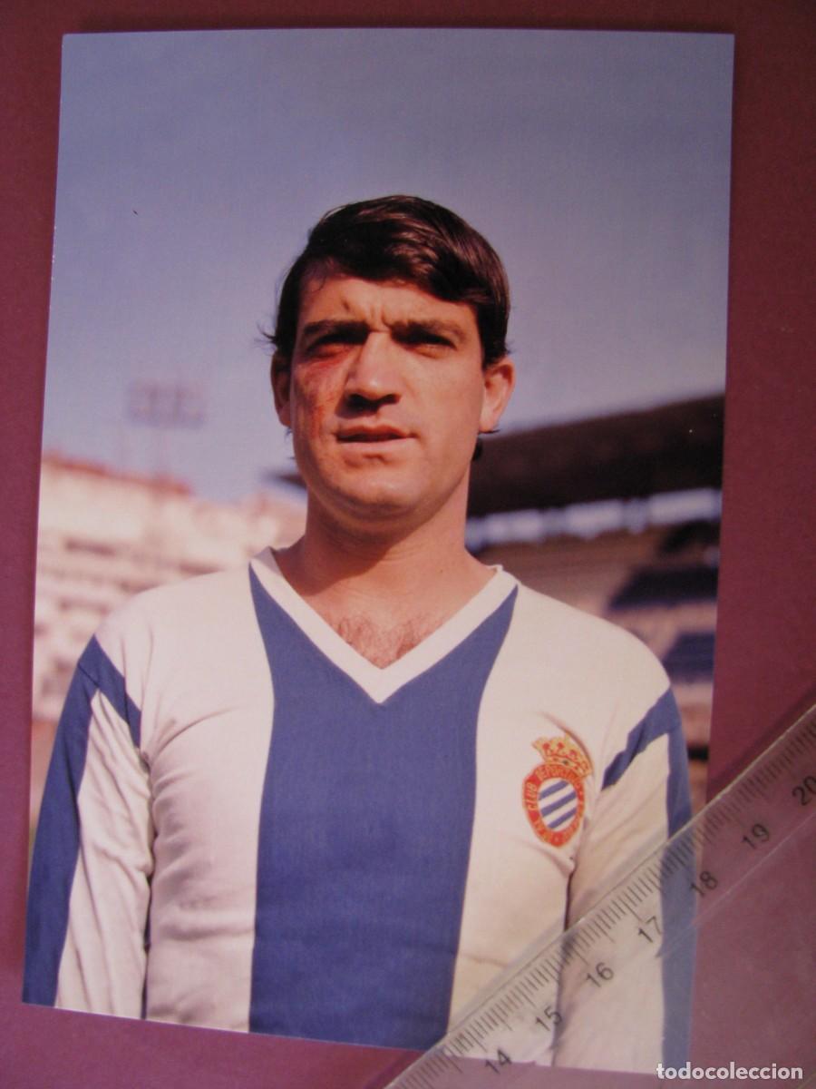 Coleccionismo deportivo: FOTO DEL JUGADOR DE FUTBOL. 15X10 CM. R.C.D. ESPA&Ntilde;OL, GLARIA