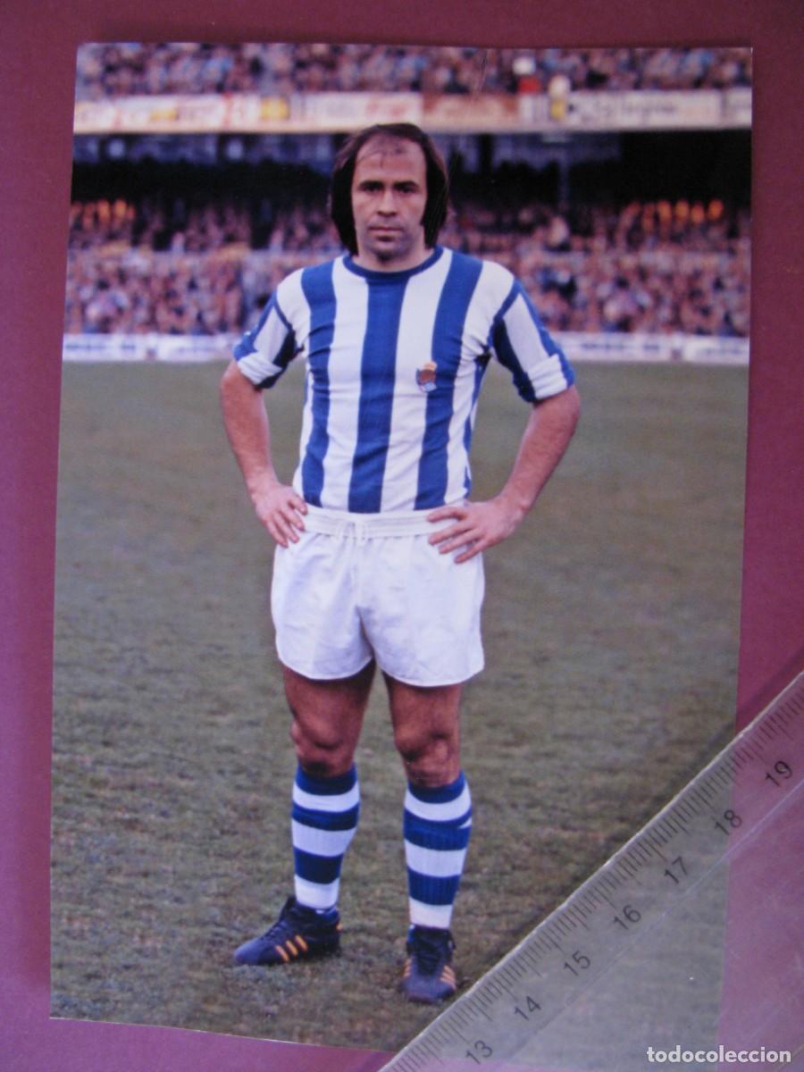 Coleccionismo deportivo: FOTO DEL JUGADOR DE FUTBOL. 15X10 CM. REAL SOCIEDAD, URRESTI