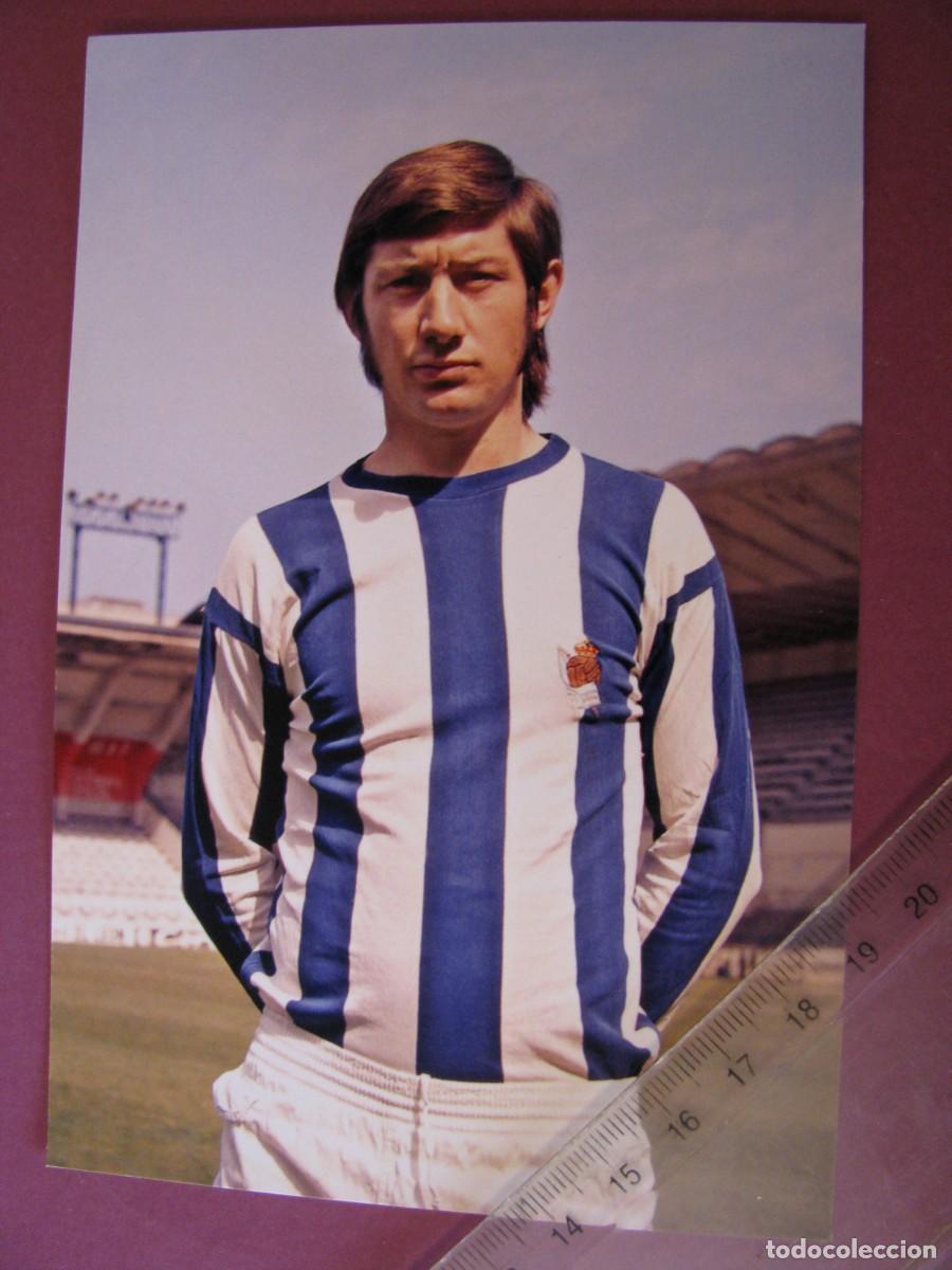 Coleccionismo deportivo: FOTO DEL JUGADOR DE FUTBOL. 15X10 CM. REAL SOCIEDAD, LEMA