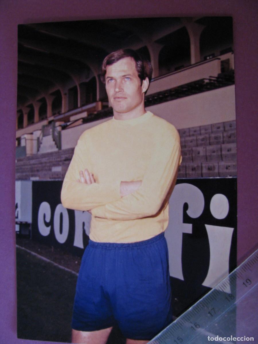 Coleccionismo deportivo: FOTO DEL JUGADOR DE FUTBOL. 15X10 CM. LAS PALMAS, CASTELLANOS