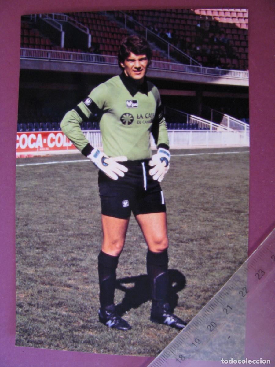 Coleccionismo deportivo: FOTO DEL JUGADOR DE FUTBOL. 15X10 CM. LAS PALMAS, PEREZ