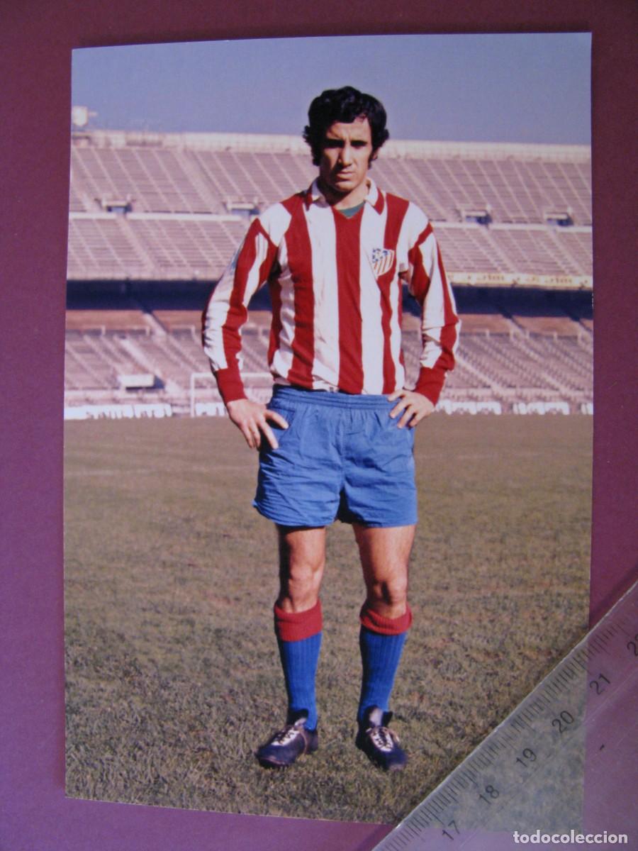Coleccionismo deportivo: FOTO DEL JUGADOR DE FUTBOL. 15X10 CM. ATLETICO DE MADRID, IRURETA