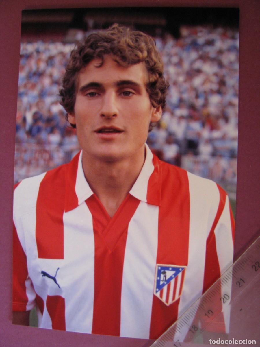 Coleccionismo deportivo: FOTO DEL JUGADOR DE FUTBOL. 15X10 CM. ATLETICO DE MADRID, PACO LLORENTE