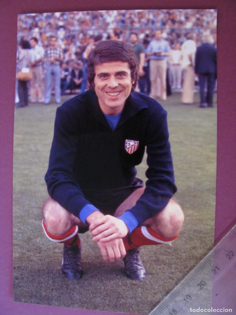 Coleccionismo deportivo: FOTO DEL JUGADOR DE FUTBOL. 15X10 CM. ATLETICO DE MADRID, NAVARRO II