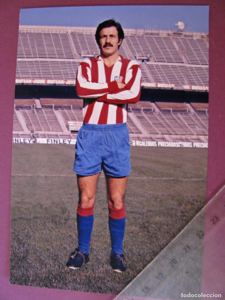 Coleccionismo deportivo: FOTO DEL JUGADOR DE FUTBOL. 15X10 CM. ATLETICO DE MADRID, SALCEDO