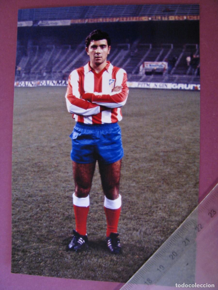 Coleccionismo deportivo: FOTO DEL JUGADOR DE FUTBOL. 15X10 CM. ATLETICO DE MADRID, PEDRO PABLO