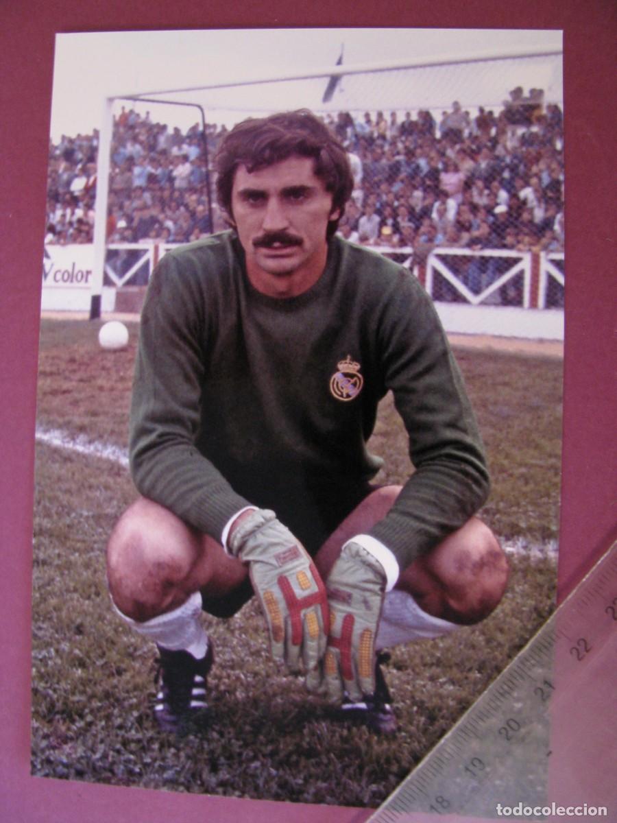 Coleccionismo deportivo: FOTO DEL JUGADOR DE FUTBOL. 15X10 CM. REAL MADRID, MIGUEL ANGEL