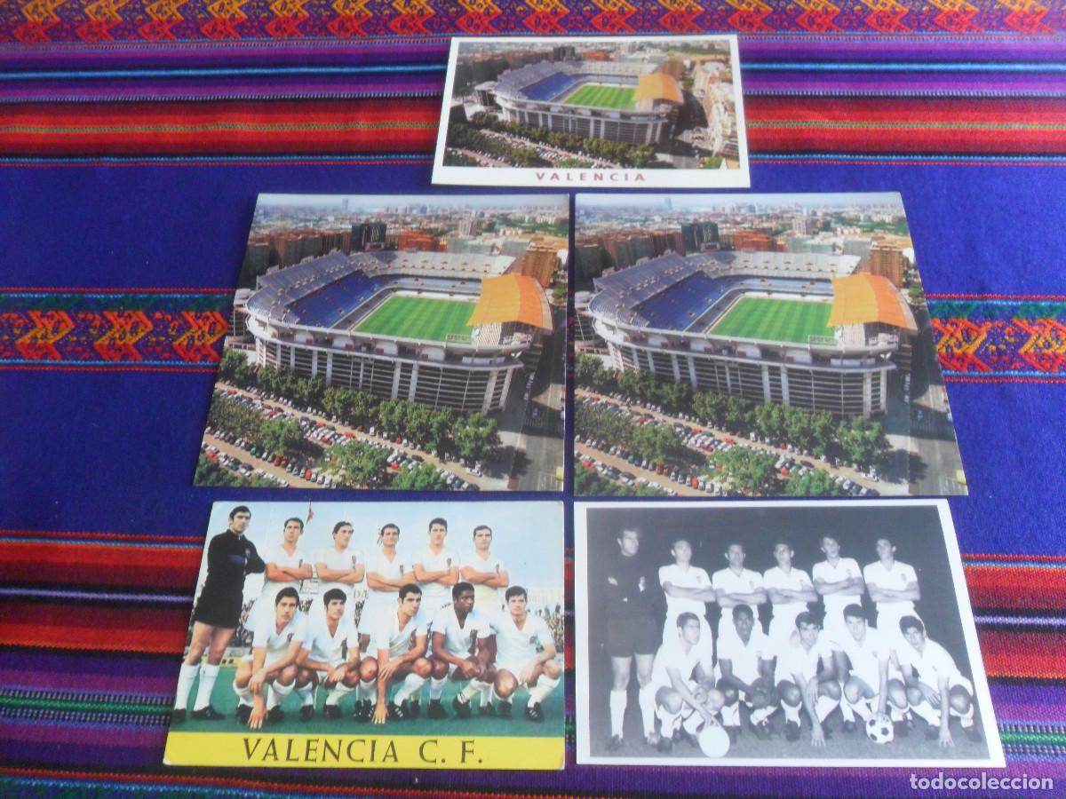 Coleccionismo deportivo: VALENCIA CF FOTO 1968 INAUGURACI&Oacute;N ALUMBRADO CAMPO ALMARJAL CARTAGENA, POSTAL 1968 69 Y 3 MESTALLA.