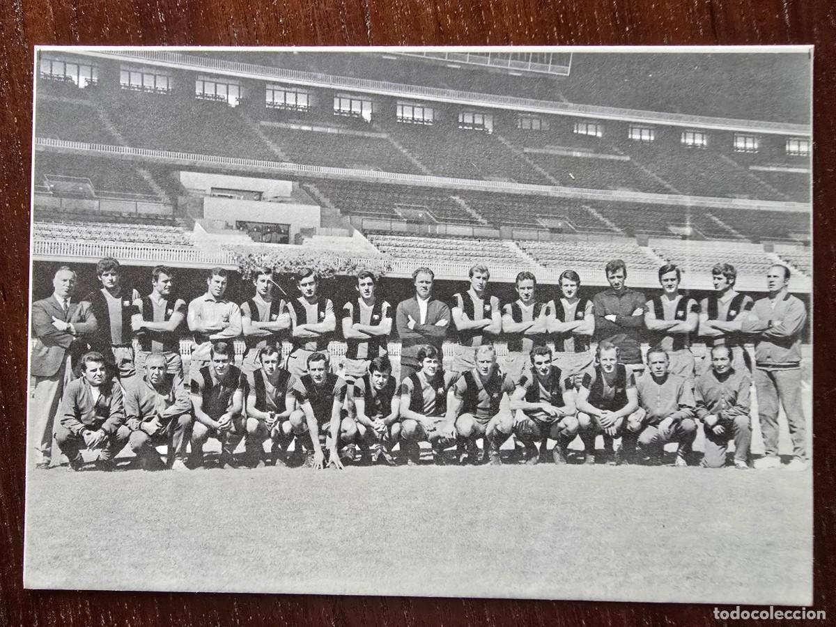 Coleccionismo deportivo: Postal 308.F.C.Barcelona.Equipo.Graficas Bergas