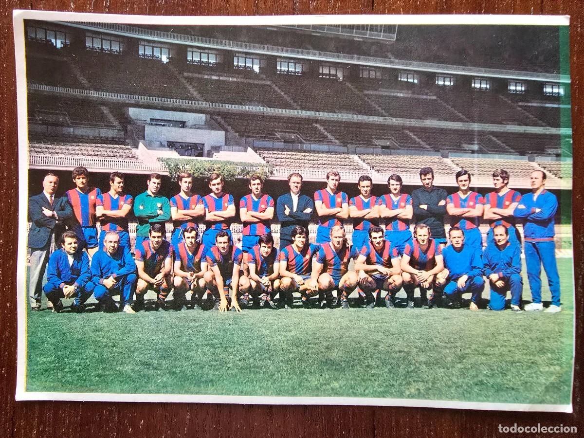 Coleccionismo deportivo: Postal 308.F.C.Barcelona.Equipo.Graficas Bergas