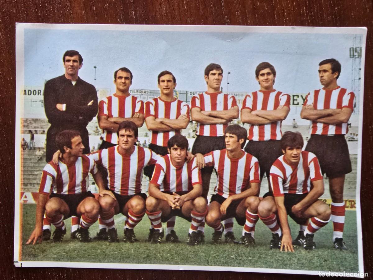 Coleccionismo deportivo: Postal 311.Atletico Bilbao.Equipo.Graficas Bergas