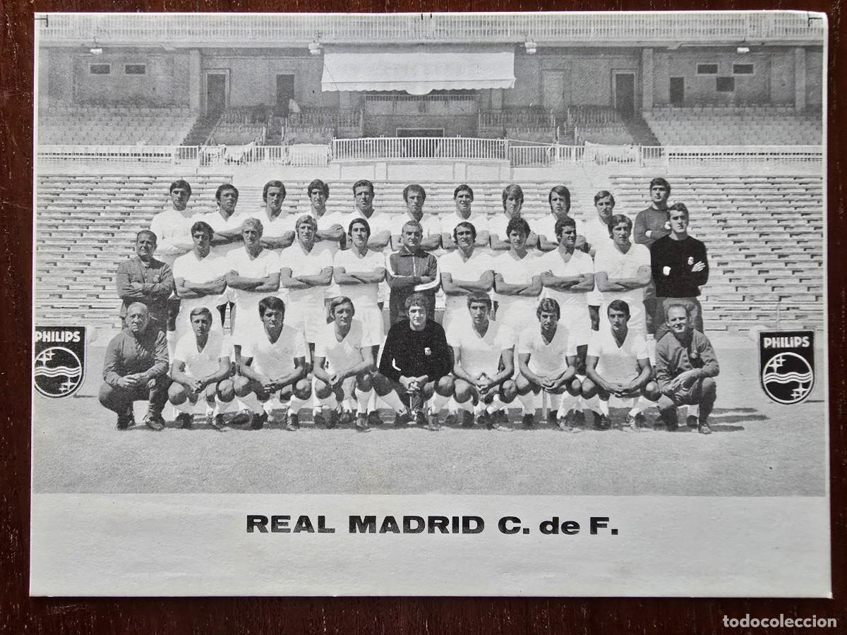 Coleccionismo deportivo: Postal 327.Real Madrid.Equipo.Graficas Bergas