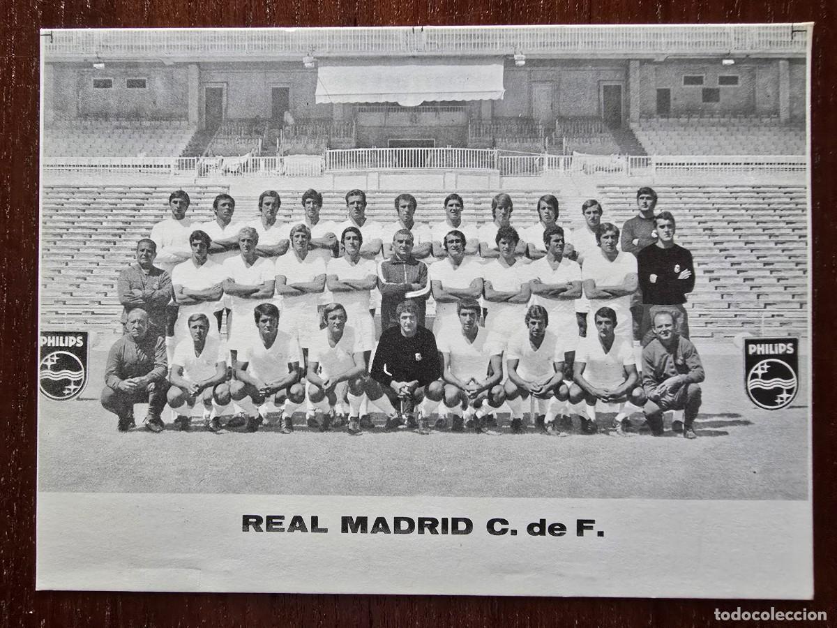 Coleccionismo deportivo: Postal 327.Real Madrid.Equipo.Graficas Bergas