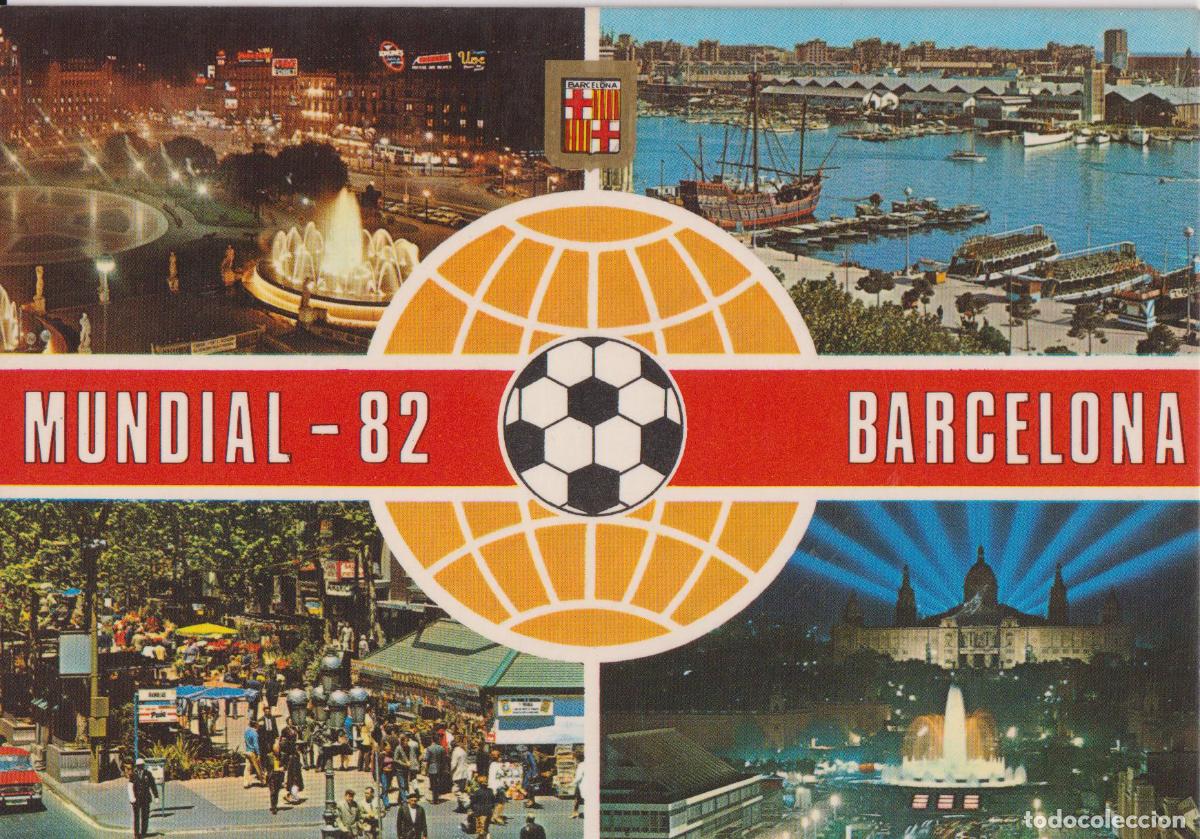 Coleccionismo deportivo: BARCELONA, SEDE INAGURAL DEL XII CAMPEONATO MUNDIAL DE FUTBOL - ESCUDO DE ORO N&ordm;496 - S/C