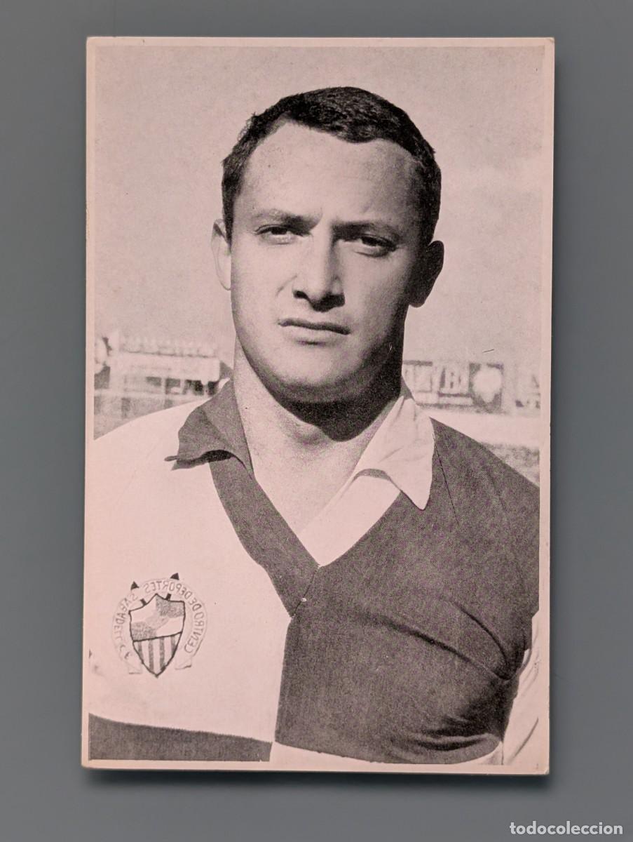 Coleccionismo deportivo: MUY RARA FOTOGRAFIA POSTAL FUTBOL CASTA&Ntilde;OS CD SABADELL BARCELONA ALOS 60 PERFECTA CONSERV CATALU&Ntilde;A