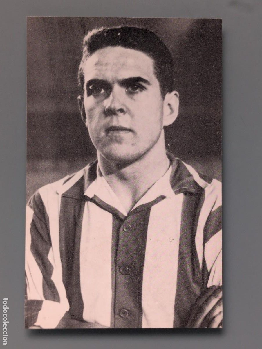 Coleccionismo deportivo: MUY RARA FOTOGRAFIA POSTAL FUTBOL LATORRE ATHLETIC CLUB A&Ntilde;OS 60 BILBAO VIZCAYA PERFECTA CONS
