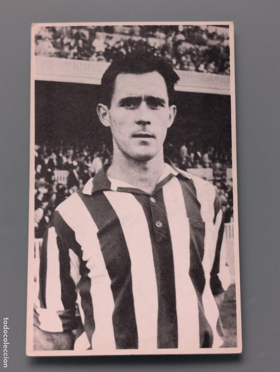 Coleccionismo deportivo: MUY RARA FOTOGRAFIA POSTAL FUTBOL ETURA ATHLETIC CLUB A&Ntilde;OS 60 BILBAO VIZCAYA PERFECTA CONS