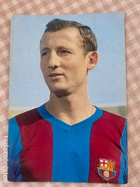 Coleccionismo deportivo: GALLEGO, CF. BARCELONA. N&ordm;.9, Foto Segui. Editorial Bergas. Postal sin circular