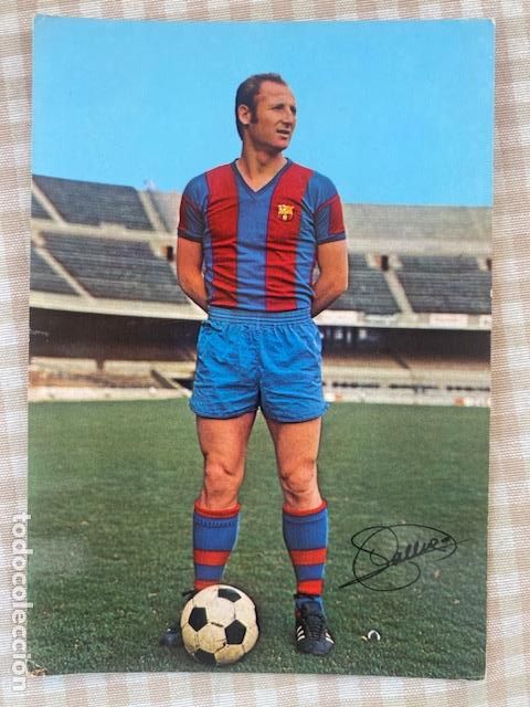 Coleccionismo deportivo: F.C. BARCELONA, POSTAL DE GALLEGO, Ed. C y Z. BAR&Ccedil;A. Postal sin circular