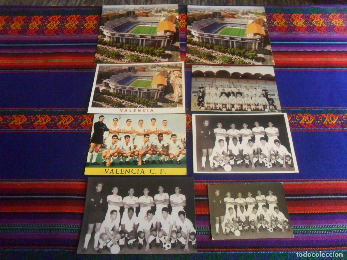 Sports collectibles: VALENCIA CF 3 FOTO 1968 INAUGURACI&Oacute;N CAMPO ALMARJAL CARTAGENA, 1990 91, POSTAL 1968 69 Y 3 MESTALLA