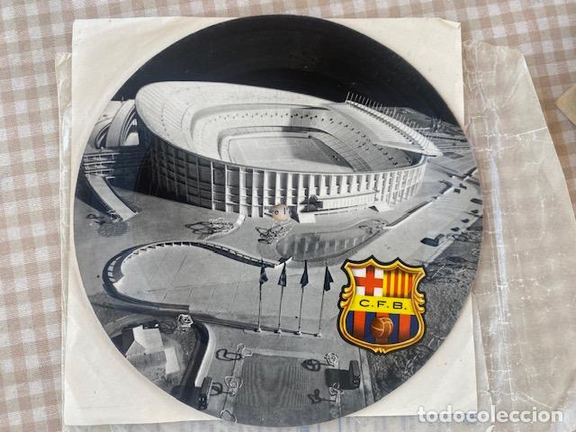 Coleccionismo deportivo: Club de Futbol Barcelona Disco Postal Sonoro.Inauguraci&oacute;n del Estadio 1957