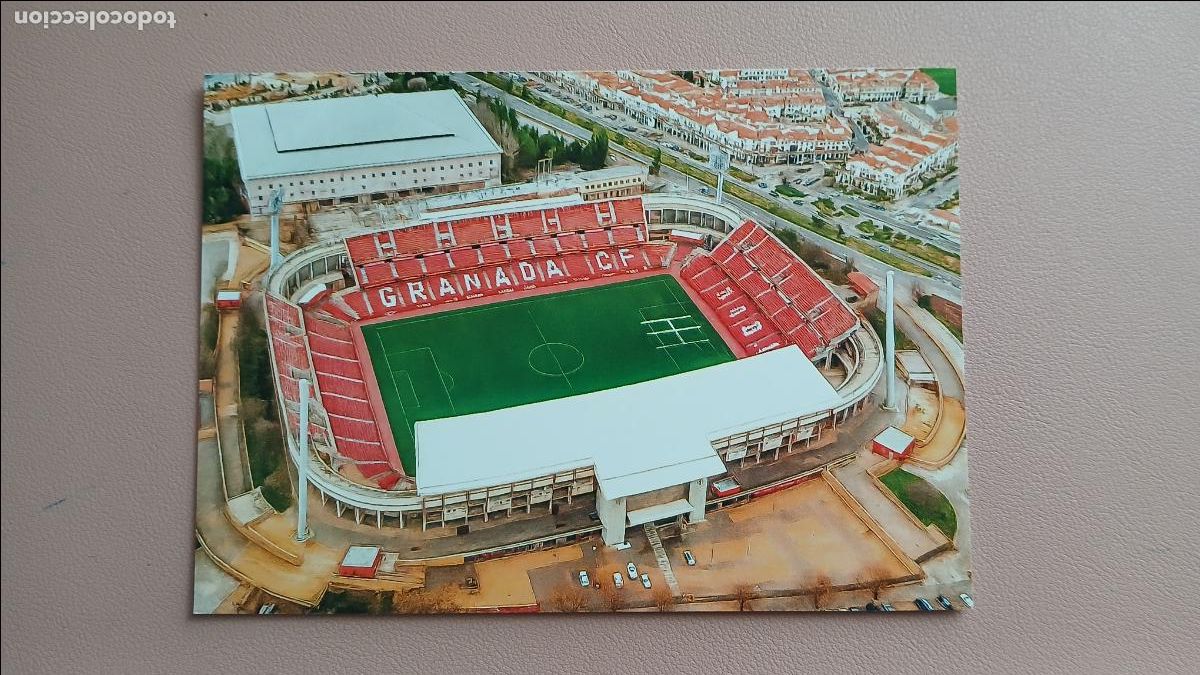 Colecionismo desportivo: POSTAL ESTADIO NUEVO LOS C&Aacute;RMENES GRANADA STADIUM STADE CAMPO FUTBOL S/C